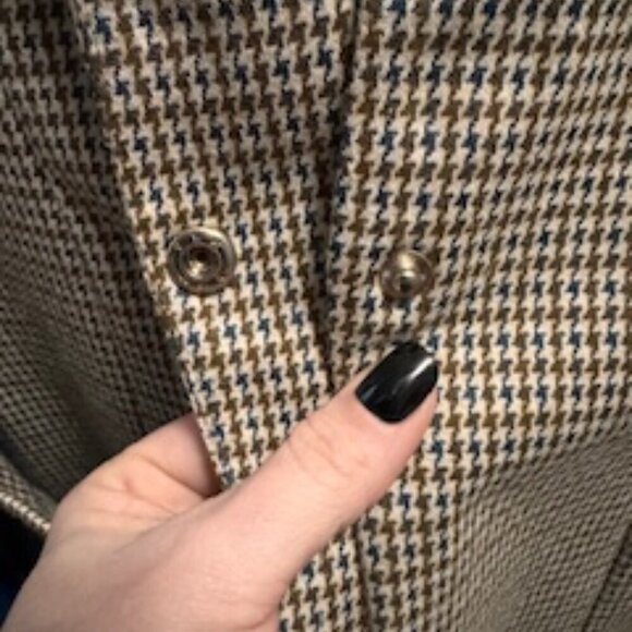 Tommy Hilfiger Plaid Blazer Gray Check Women’s Size 2 Workwear - Picture 8 of 11